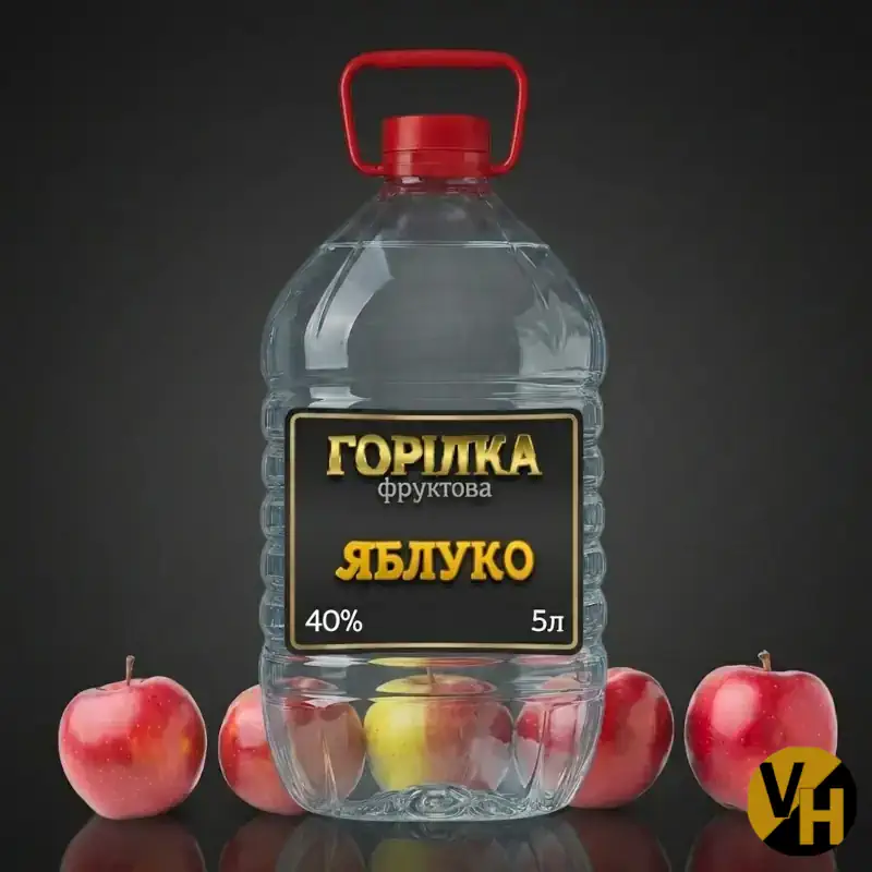 Горілка Яблуко 5л (ПЕТ)